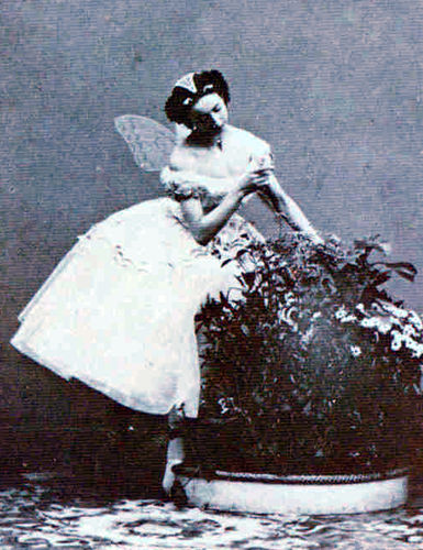 Emma Livery in Le Papillon, Paris, 1861 Photographer Unkown