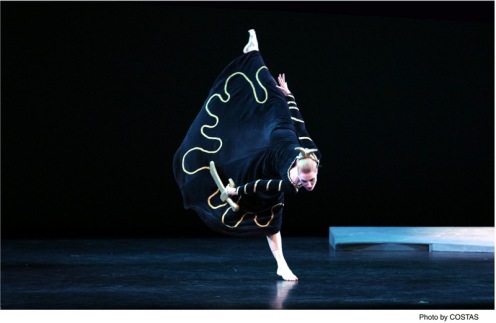 Martha Graham Dance Company’s Katherine Crockett as Clytemnestra in Martha Graham’s “Clytemnestra”